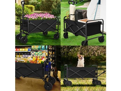 Plážový prepravný vozík