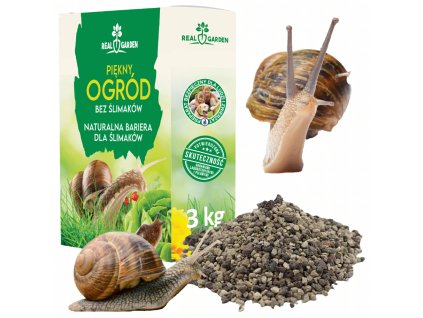 prírodné granule proti slimákom 3kg