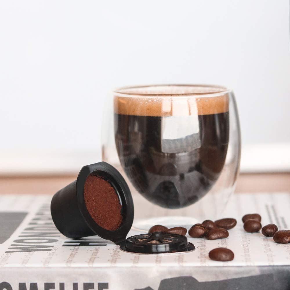 Jedinečné plniteľné kapsule Nespresso