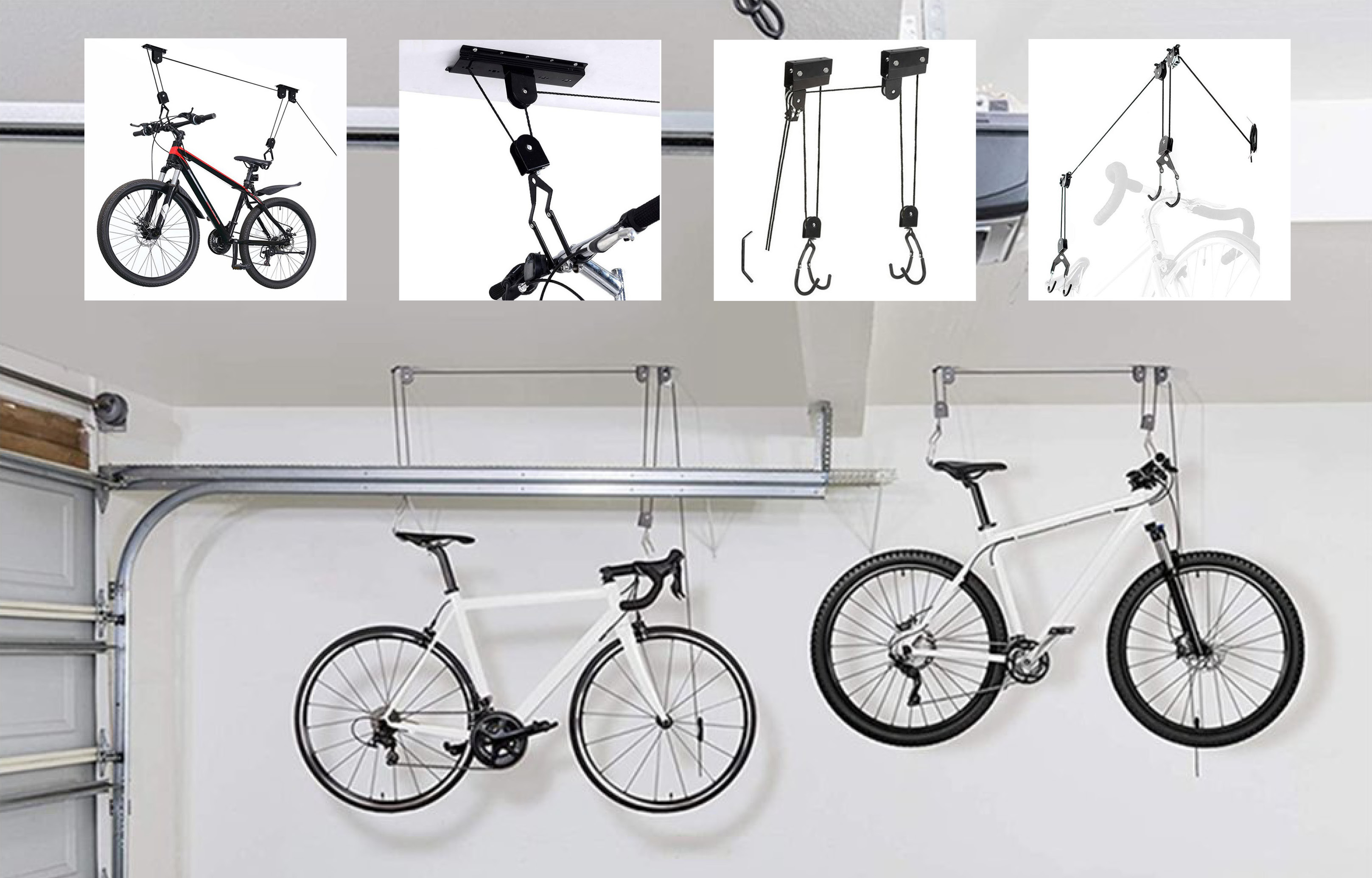 Kvalitný stropný držiak na bicykel