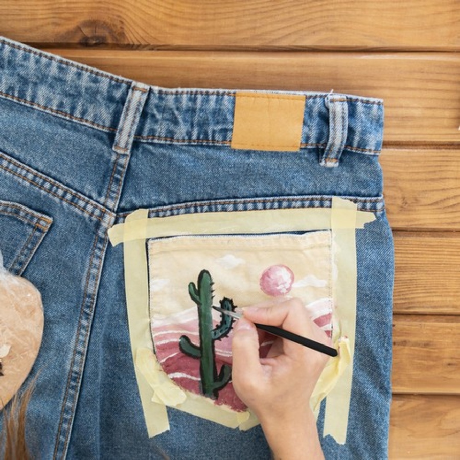 Sada kvalitných farieb na textil