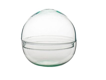 Skleněné terárium - koule DIY