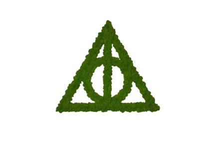 Mechový obraz - Harry Potter