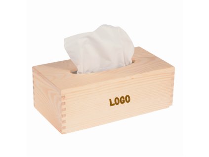Dřevěná krabička na kapesníky