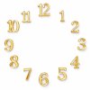 Akrylová čísla na hodiny – zlatá