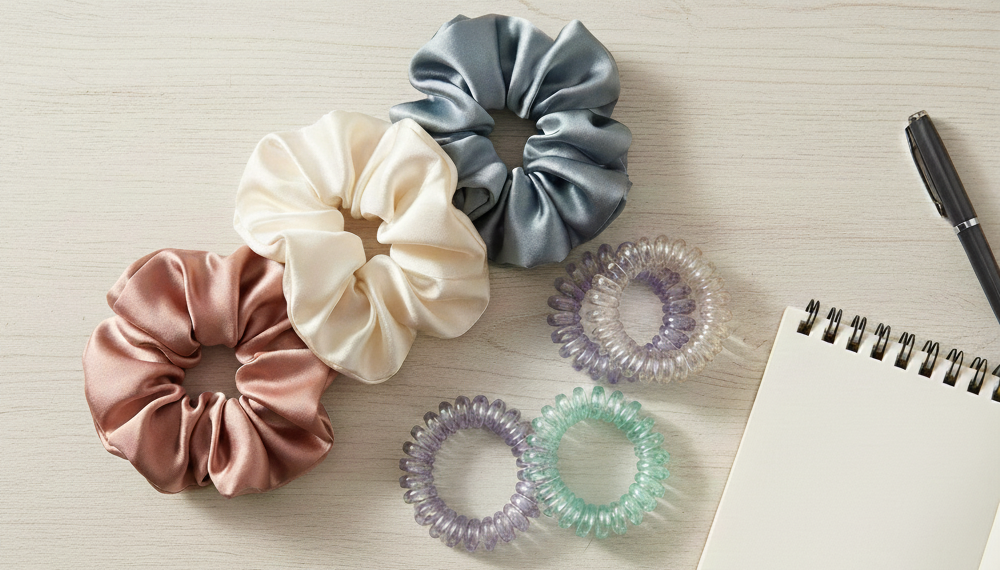 Šetrné gumičky do vlasů, které nelámou vlasy