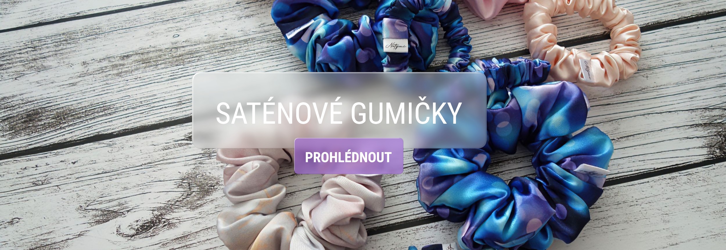 Saténové gumičky, které nelámou vlasy