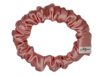 Uzka gumicka do vlasu svetle ruzova