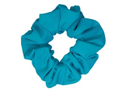 Modrozelena gumicka do vody do vlasu Natymi 01