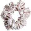 Třpytiva gumicka na vlasy scrunchie svetla ruzova