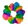 Gumicka scrunchie do vlasu duhova rychleschnouci party 01
