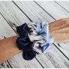 Hedvabna scrunchie z praveho hedvabi siroka Praha 4
