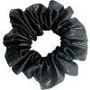 Cerna flitrovana gumicka do vlasu scrunchie