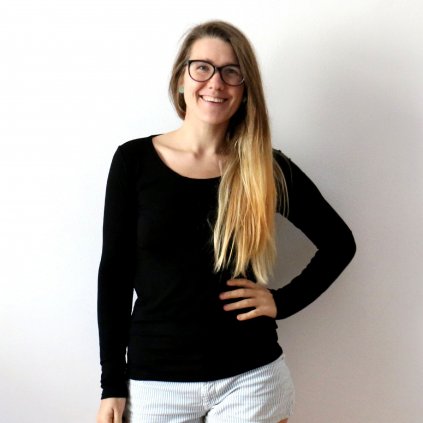 Tričko bambus / dlouhý rukáv (Barva Tmavě modrá, Velikost XS)