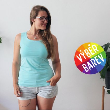 Tílko - jednobarevné / VÝBĚR BAREV!