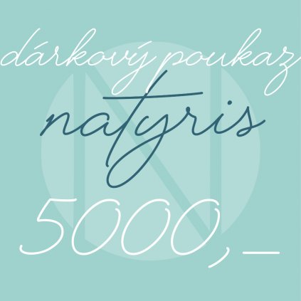 Dárkový poukaz 5000,-