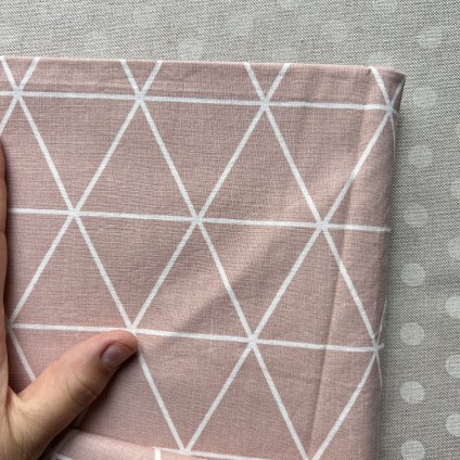 Harémovky / bavlna / trojúhelníky