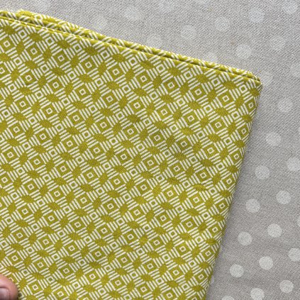 Harémovky / bavlna / žluté čtverečky