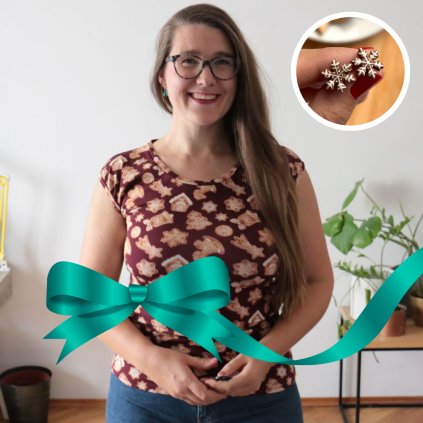 vánoční krabičky.tričko mix