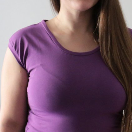 trčko bavlna světle fialová (5)