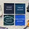 Tričko bavlněné jednobarevné / tmavě zelená