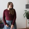 mikina crop manžestr vínová (19)