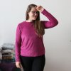 mikina manžestr růžová (3)