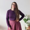 mikina crop struktura fialová (2)
