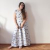 šaty půlkolo kr.rukáv letní louka MAXI (12)