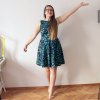 šaty půlkolo tílko tyrkysové lístky 2026 (23)