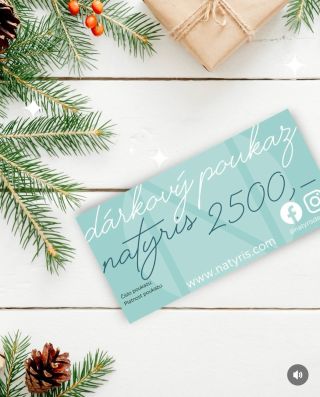 Ještě nemáš všechny dárečky? Daruj možnost si vybrat ♥️ Šaty nebo trička přesně podle přání obdarované 🎁 Potřebuješ jenom...