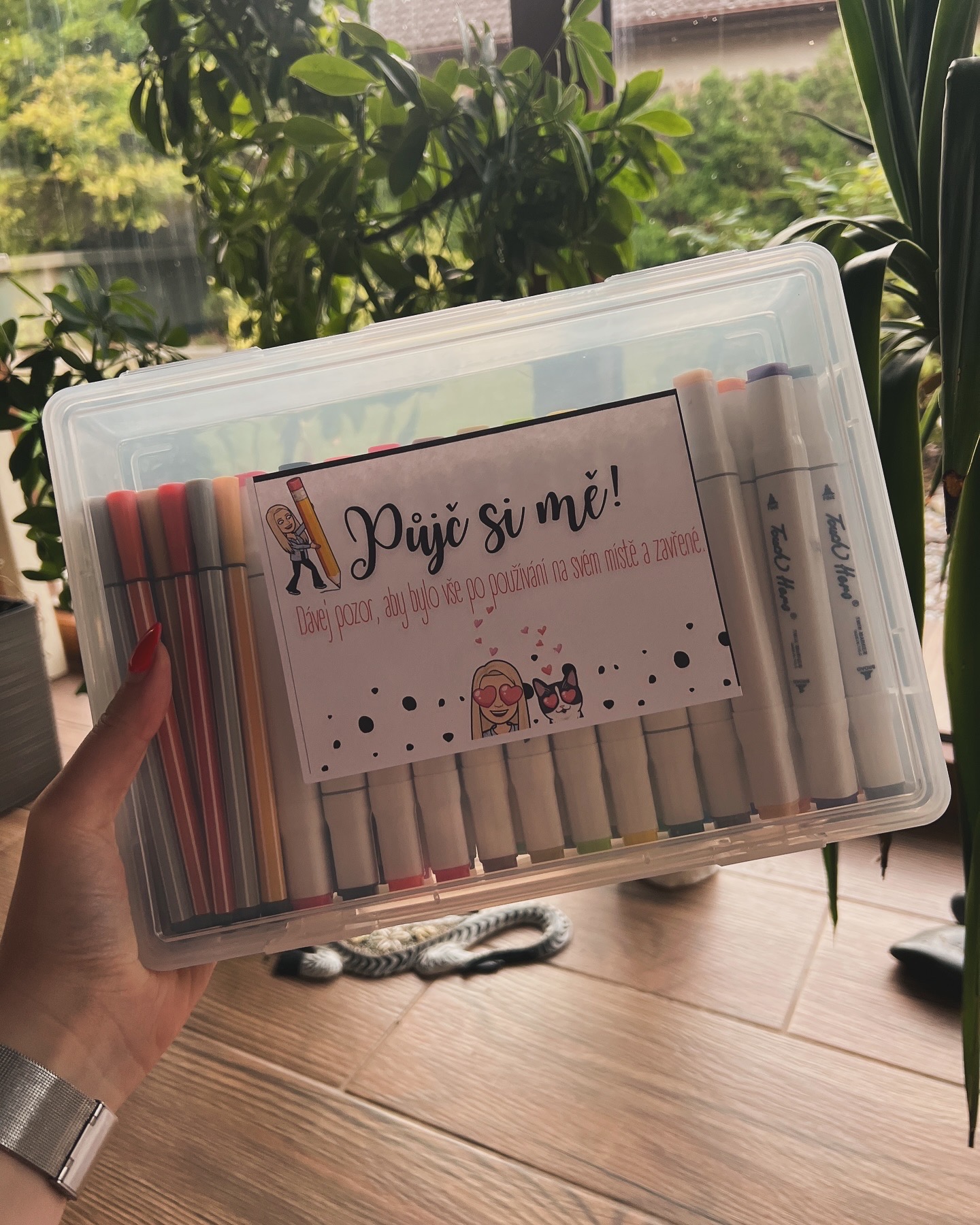 Půjč si mě - nálepky