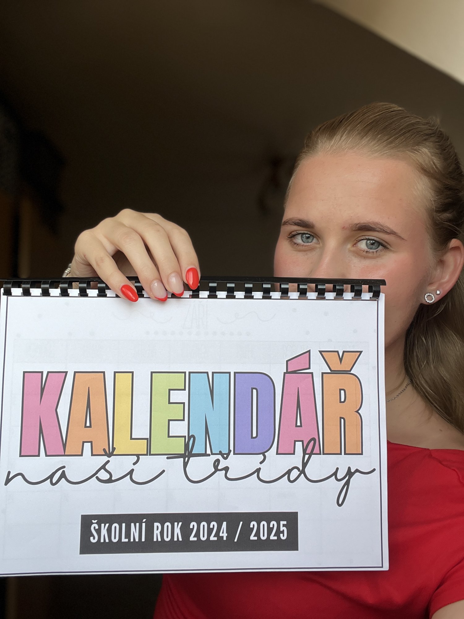 Kalendář - výzdoba do třídy