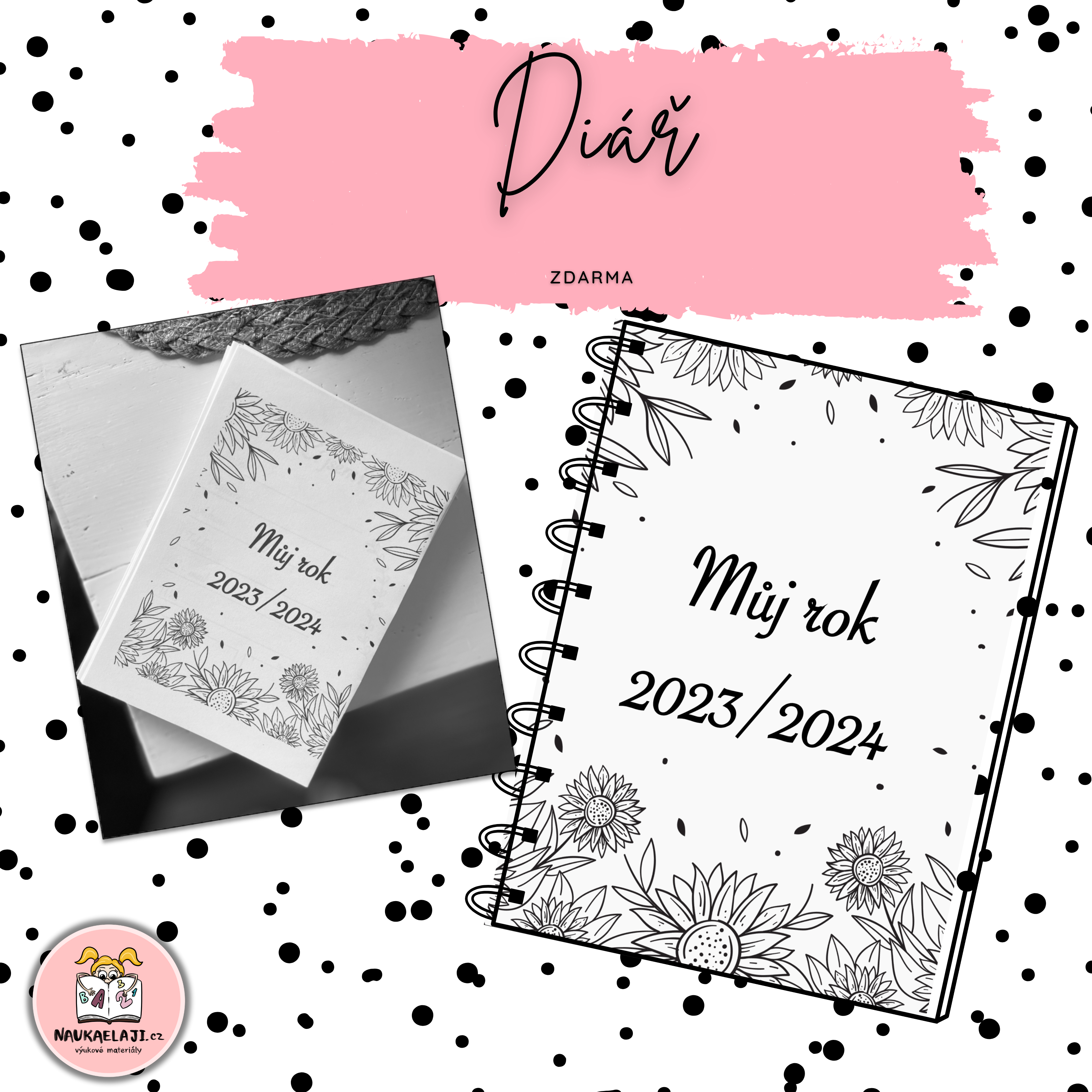 DIÁŘ ZDARMA ROK 2023/2024