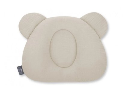 AK Mušelínový fixačný vankúš Sleepee Sand Piesková