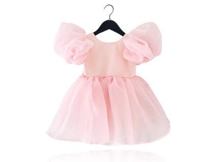 DOLLY PUFF LOVE šaty pink