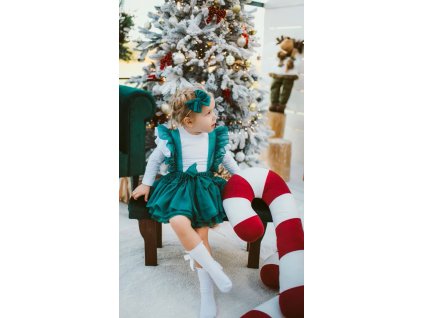 BELLARCO šaty CHRISTMAS smaragd