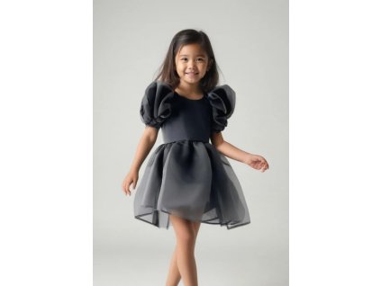 DOLLY PUFF LOVE šaty black