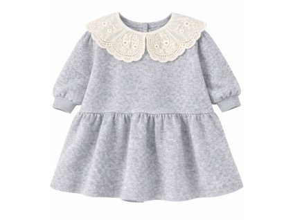 APRES SKI Mikinové šaty s odnímateľným golierom