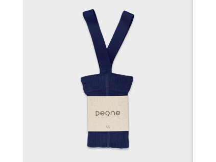 Peqne-pančuchy na traky tmavomodré