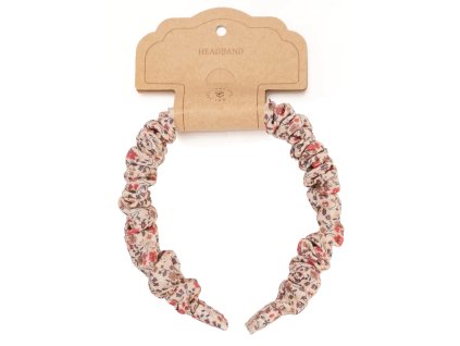 MRS. ERTHA Mušelínová Riasená Čelenka na Vlasy -MAGIC GARDEN