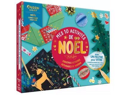 auzou sada 10 kreativnych aktivit vianoce