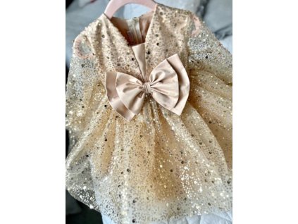 CHRISTMAS Luxury šaty LILI GOLD