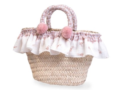 ANTONIO JUAN kabelka z palmových listov