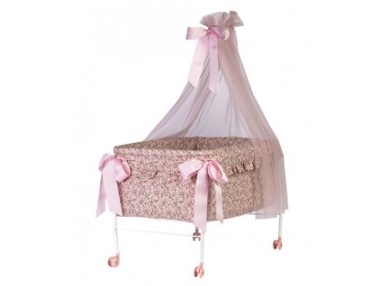 ASI Posteľ Martina s baldachýnom pre bábiky do 46 cm