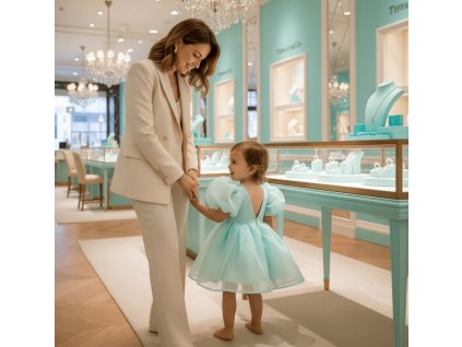 DOLLY PUFF LOVE šaty tiffany