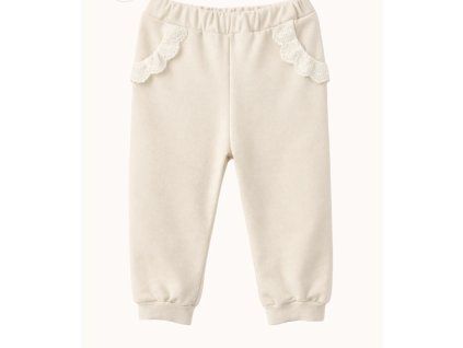 BASIC SPRING tepláky cream