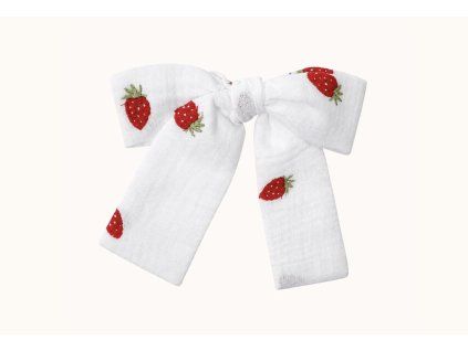 Mašľa mušelín STRAWBERRY