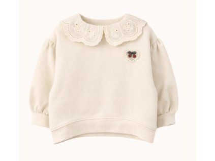 BASIC SPRING tepláková mikina cream