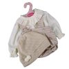 p1147 bezowy komplet dla lalki 42 cm antonio juan 9104219